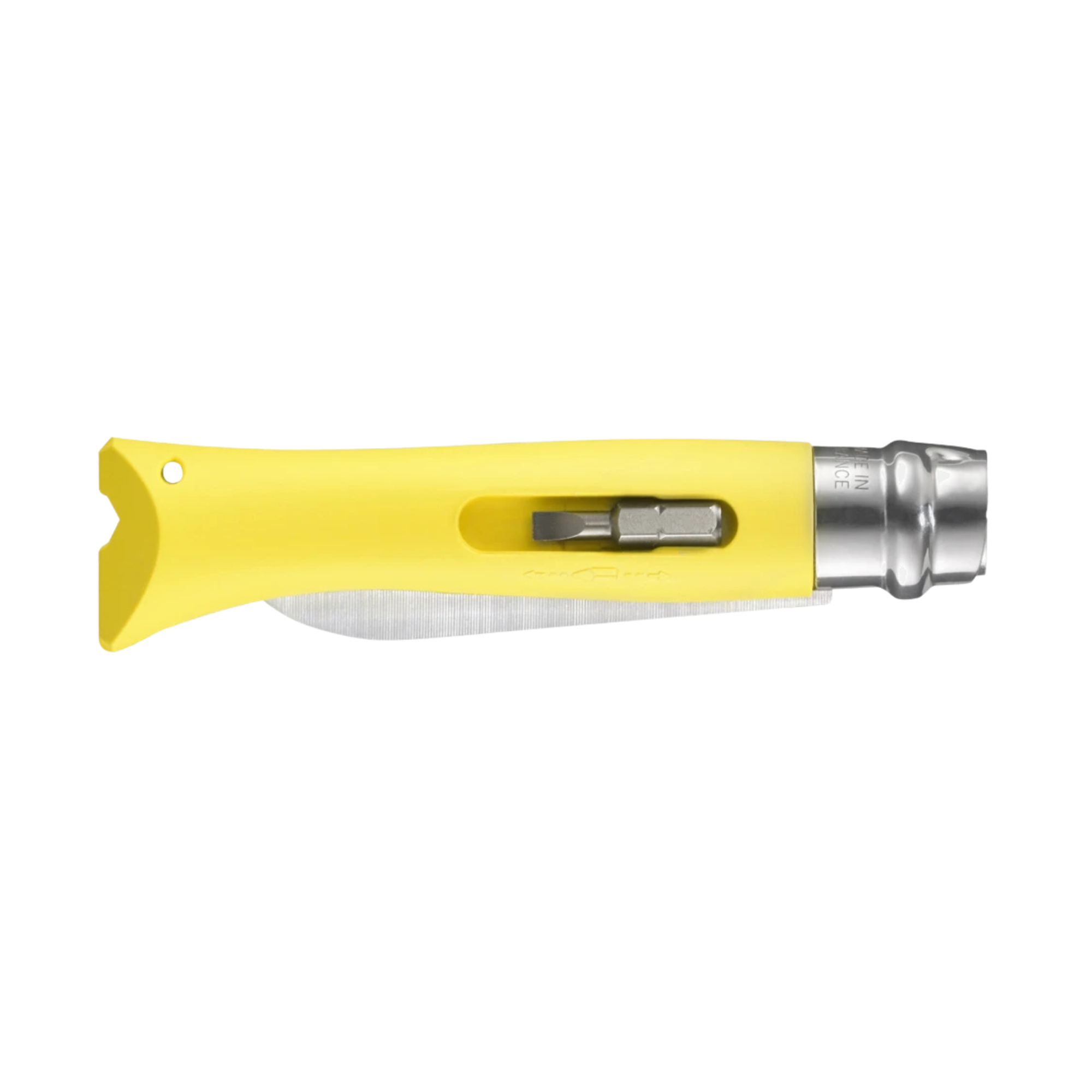 Opinel #9 DIY Stainless Steel Folding Tool Knife (Yellow)