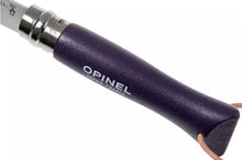 Load image into Gallery viewer, Opinel #6 Stainless Steel Trekking Folding Pocket Knife (Grey Purple)