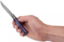 Load image into Gallery viewer, Opinel #6 Stainless Steel Trekking Folding Pocket Knife (Grey Purple)