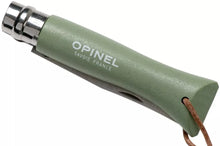 Load image into Gallery viewer, Opinel #6 Stainless Steel Trekking Folding Pocket Knife (Sage)
