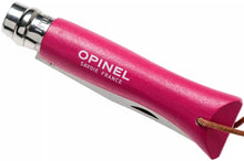 Load image into Gallery viewer, Opinel #6 Stainless Steel Trekking Folding Pocket Knife (Strawberry)