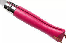 Load image into Gallery viewer, Opinel #6 Stainless Steel Trekking Folding Pocket Knife (Strawberry)