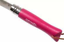 Load image into Gallery viewer, Opinel #6 Stainless Steel Trekking Folding Pocket Knife (Strawberry)
