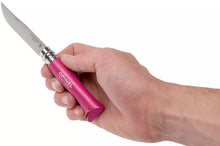 Load image into Gallery viewer, Opinel #6 Stainless Steel Trekking Folding Pocket Knife (Strawberry)