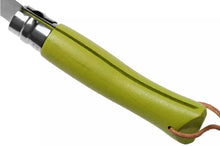 Load image into Gallery viewer, Opinel #7 Stainless Steel Trekking Folding Pocket Knife (Anise)