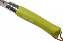 Load image into Gallery viewer, Opinel #7 Stainless Steel Trekking Folding Pocket Knife (Anise)