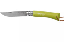 Load image into Gallery viewer, Opinel #7 Stainless Steel Trekking Folding Pocket Knife (Anise)