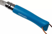 Load image into Gallery viewer, Opinel #7 Stainless Steel Trekking Folding Pocket Knife (Cyan Blue)