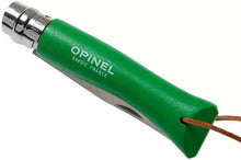 Load image into Gallery viewer, Opinel #7 Stainless Steel Trekking Folding Pocket Knife (Green)