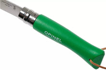 Load image into Gallery viewer, Opinel #7 Stainless Steel Trekking Folding Pocket Knife (Green)
