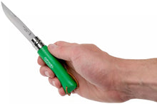 Load image into Gallery viewer, Opinel #7 Stainless Steel Trekking Folding Pocket Knife (Green)