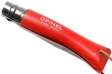 Load image into Gallery viewer, Opinel #7 Stainless Steel Trekking Folding Pocket Knife (Orange)