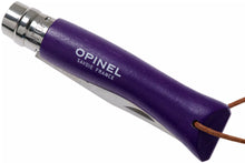 Load image into Gallery viewer, Opinel #7 Stainless Steel Trekking Folding Pocket Knife (Purple)