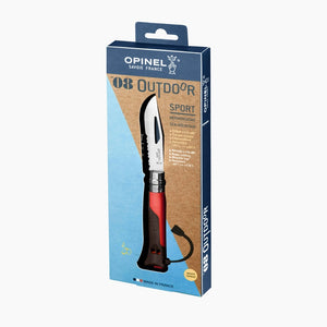 Opinel #8 Outdoor Knife (Earth/Red)