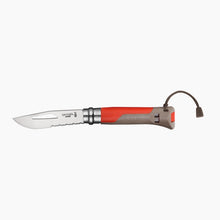 Load image into Gallery viewer, Opinel #8 Stainless Steel Outdoor Knife (Earth/Red)