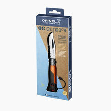 Load image into Gallery viewer, Opinel #8 Stainless Steel Outdoor Knife (Orange)