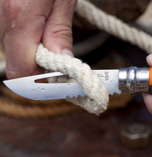 Load image into Gallery viewer, Opinel #8 Stainless Steel Outdoor Knife (Orange)