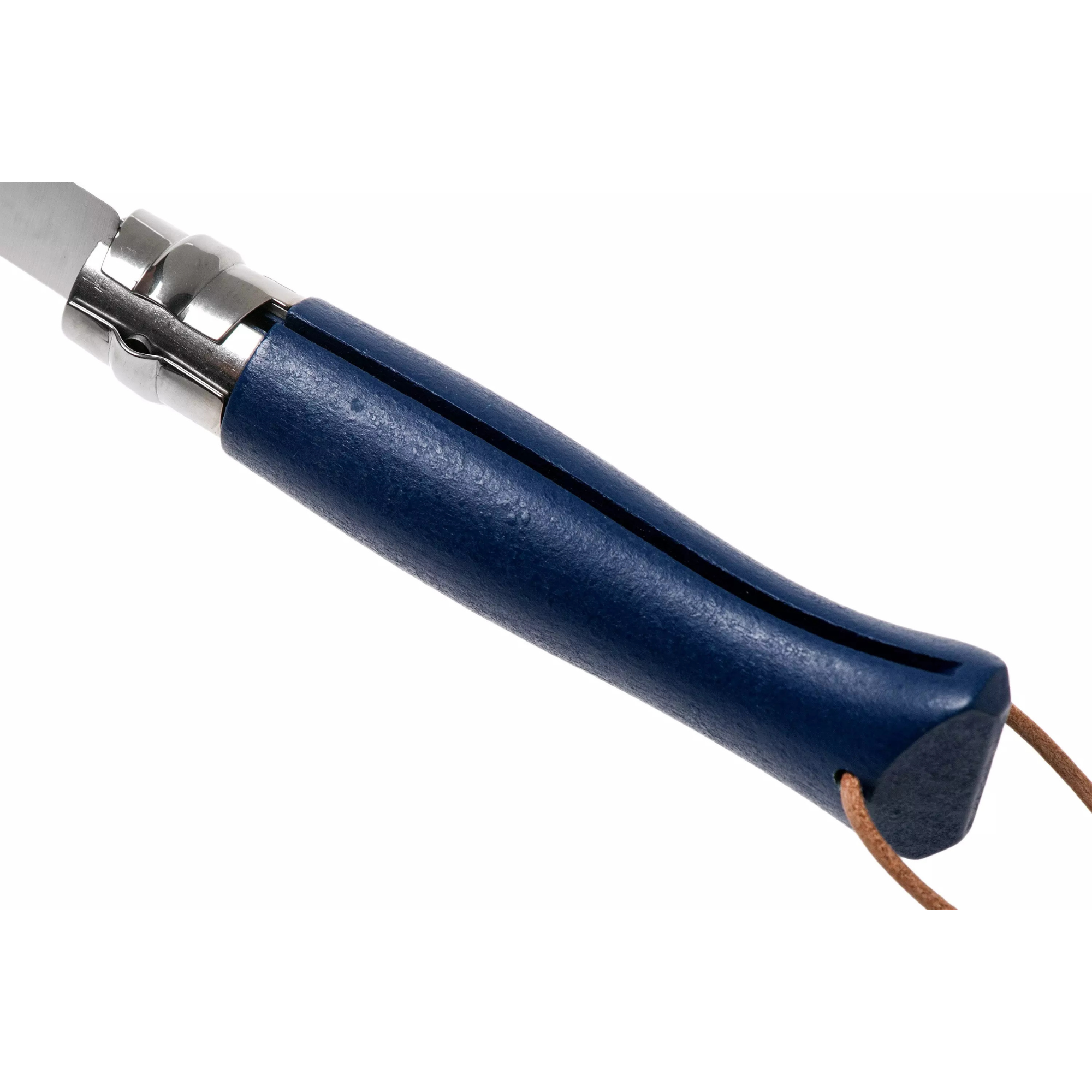 Opinel #8 Stainless Steel Bushwhacker Trekking Folding Pocket Knife (Dark Blue)