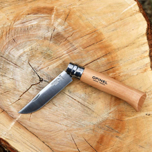 Load image into Gallery viewer, Opinel #8 Stainless Steel Folding Pocket Knife (Blister Packed)