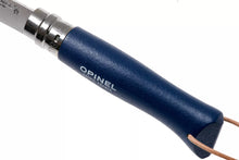 Load image into Gallery viewer, Opinel #8 Stainless Steel Trekking Folding Pocket Knife (Dark Blue)