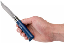 Load image into Gallery viewer, Opinel #8 Stainless Steel Trekking Folding Pocket Knife (Dark Blue)