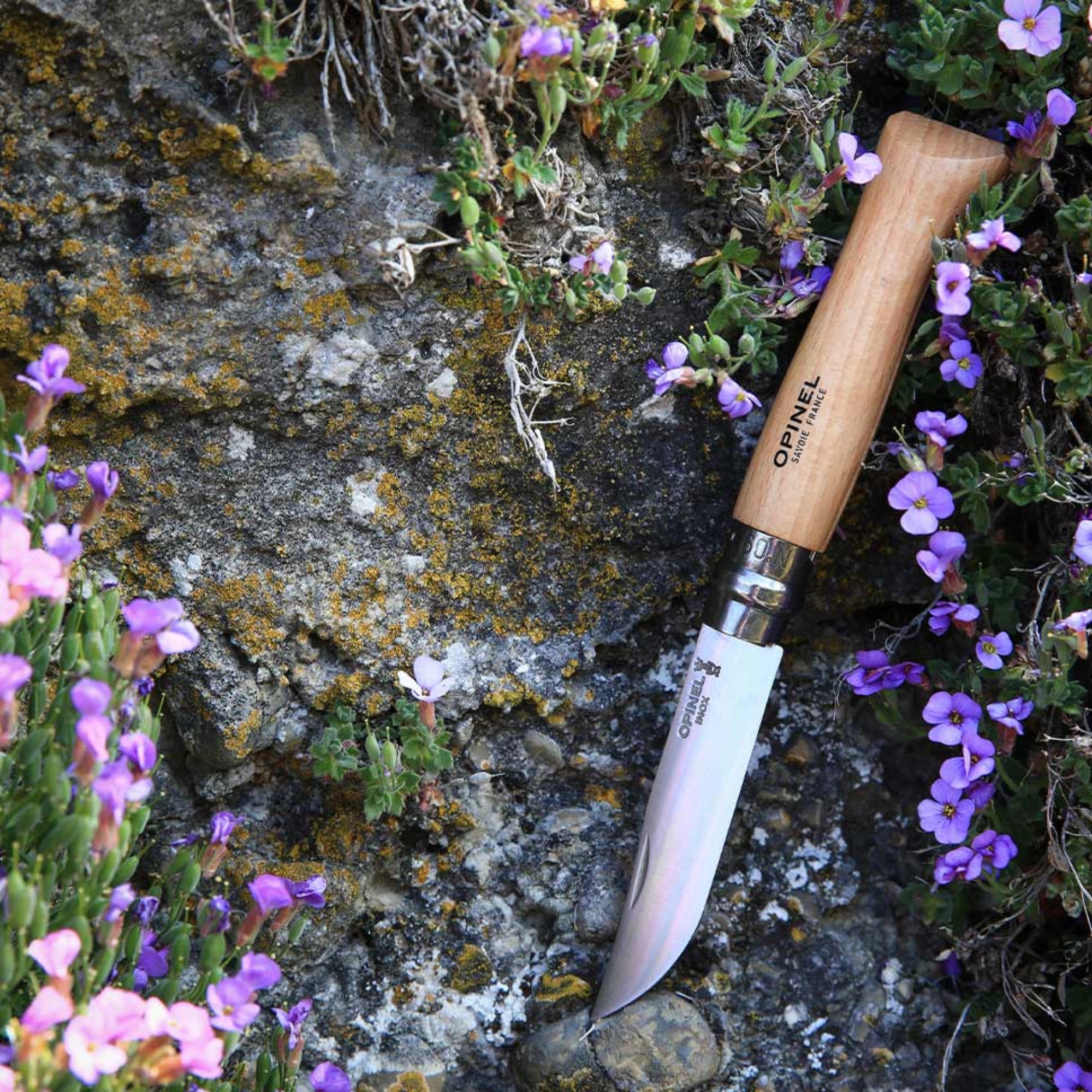 Opinel #9 Stainless Steel Folding Pocket Knife