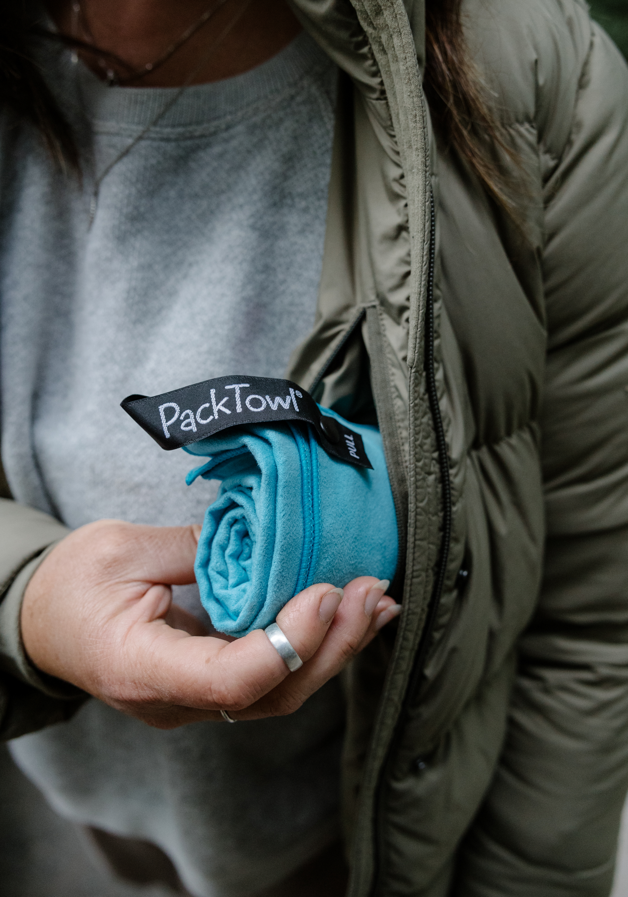 PackTowl Personal Hand Towel (Lake)