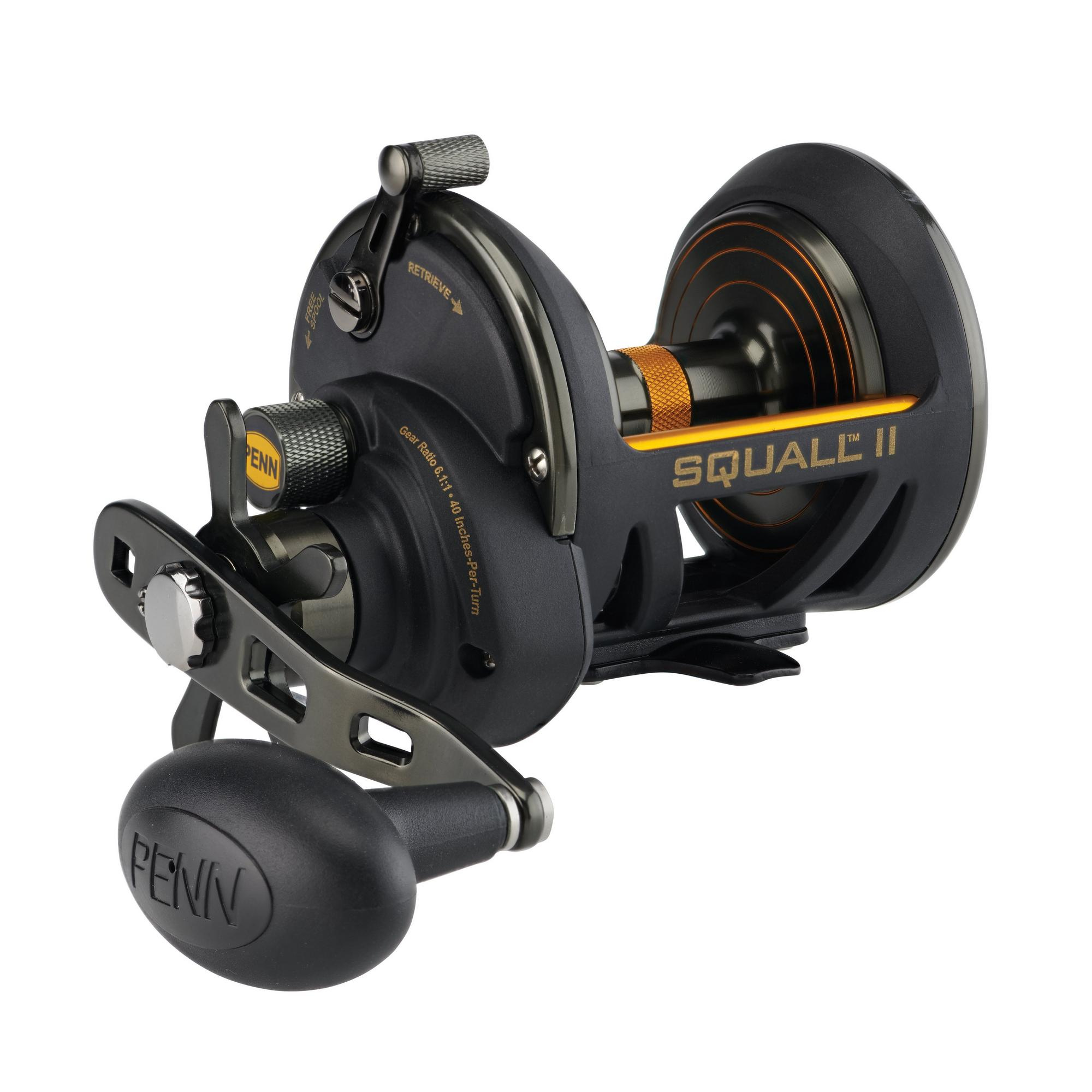 Penn Squall II Star Drag Multiplier Reel (30)