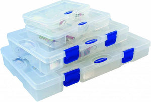 Predox T&G Tainer Tackle/Lure Box (Clear)(35.5cm x 23cm x 5cm)