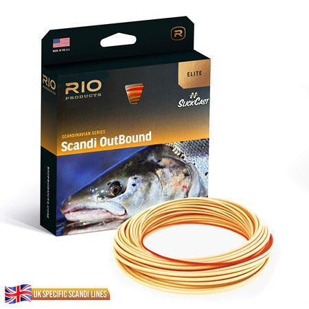 RIO Elite Scandi Outbound Body Line (#10/Floating/117ft)(Straw)