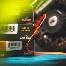 Load image into Gallery viewer, RIO Elite Scandi Outbound Switch Fly Line (#8/Floating/110ft)(Dark Green/Orange/Yellow)