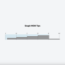 Load image into Gallery viewer, RIO Skagit Mow Tips (Medium T-11/5ft Float)(Black/Green)
