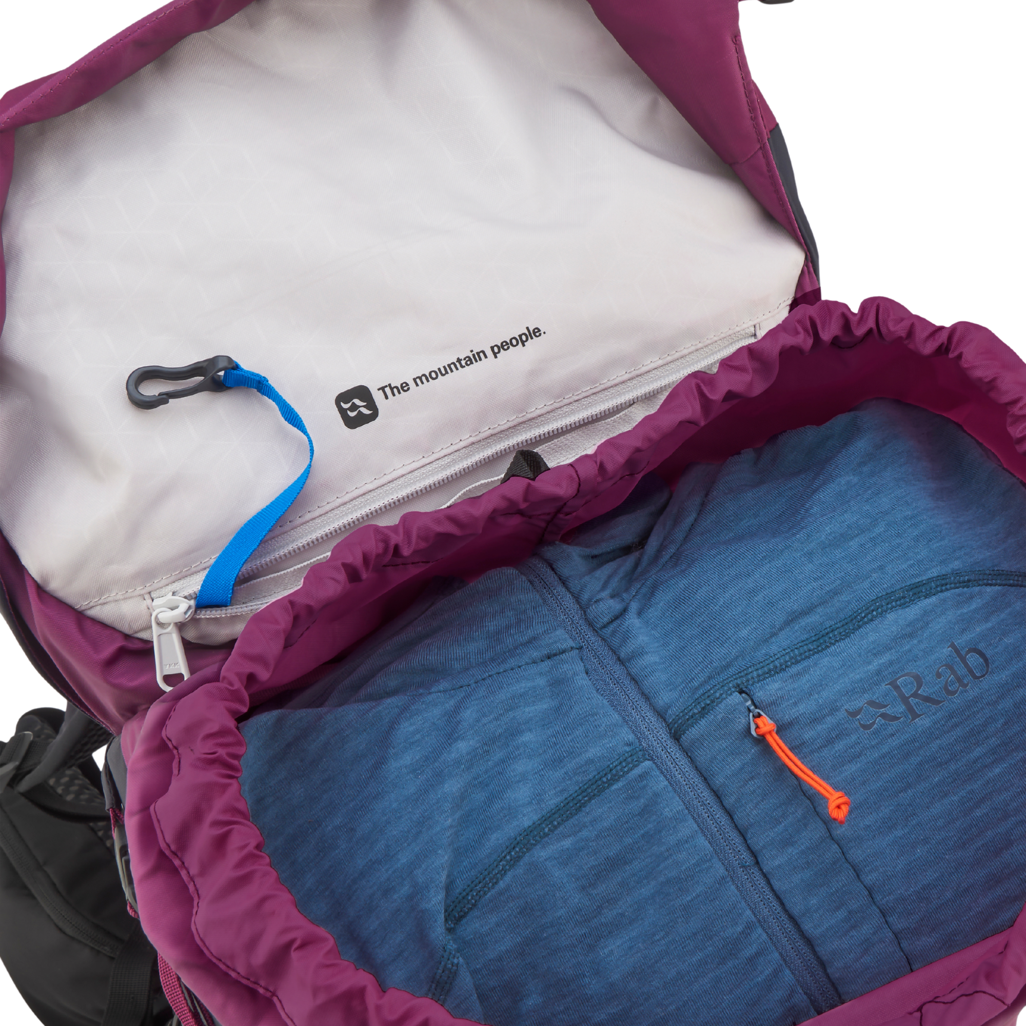 Rab Airox Narrow Dimension ND34L Daysack Mulberry Black MBL QAQ-15