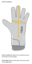 Load image into Gallery viewer, Rab Men’s Storm Waterproof Insulated Gloves (Black)