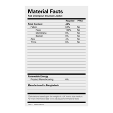 Load image into Gallery viewer, Rab Men's Downpour Mountain 2.5L Waterproof Jacket (Dark Horizon)