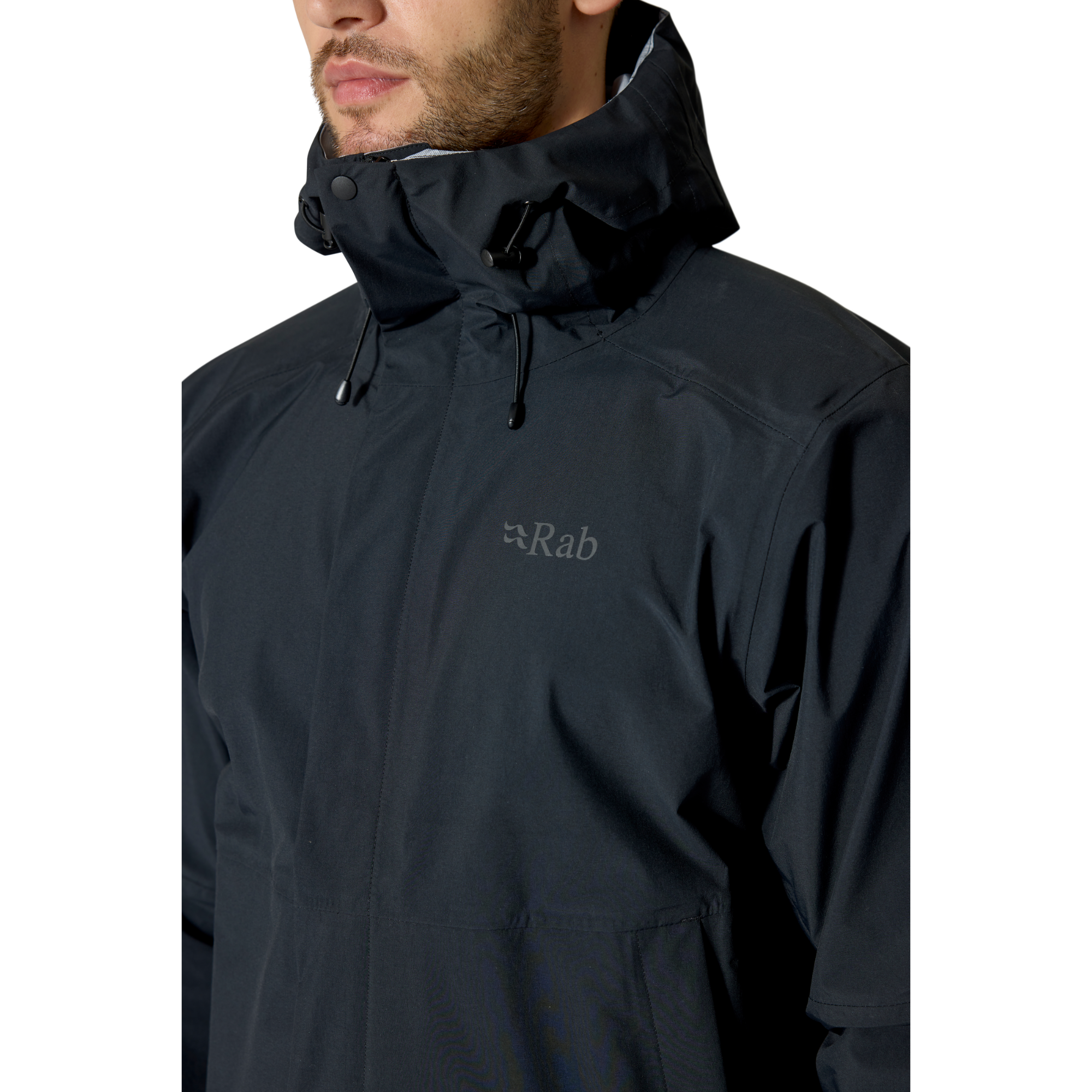 Rab Men's Firewall 3L Waterproof Jacket (Black)