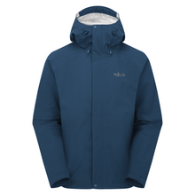 Load image into Gallery viewer, Rab Men's Firewall 3L Waterproof Jacket (Tempest Blue)
