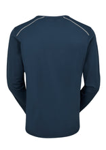 Load image into Gallery viewer, Rab Men's Force Long Sleeve Technical Top (Tempest Blue)