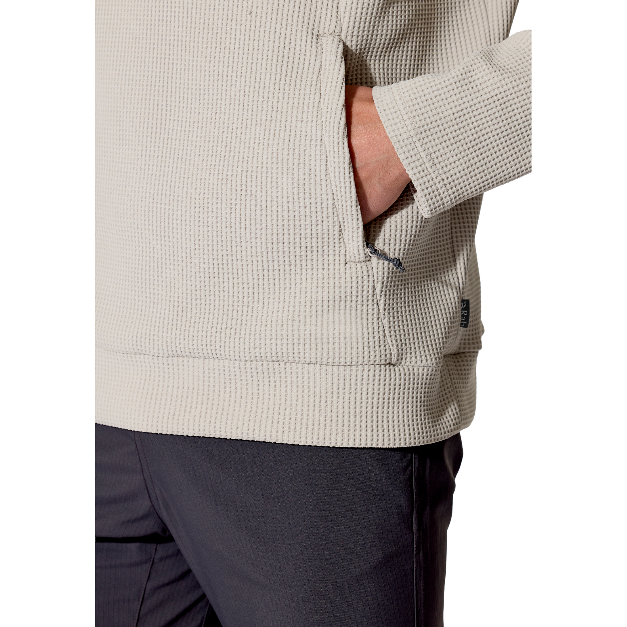 Rab Men's Hepton Pullover Hoodie (Pebble)