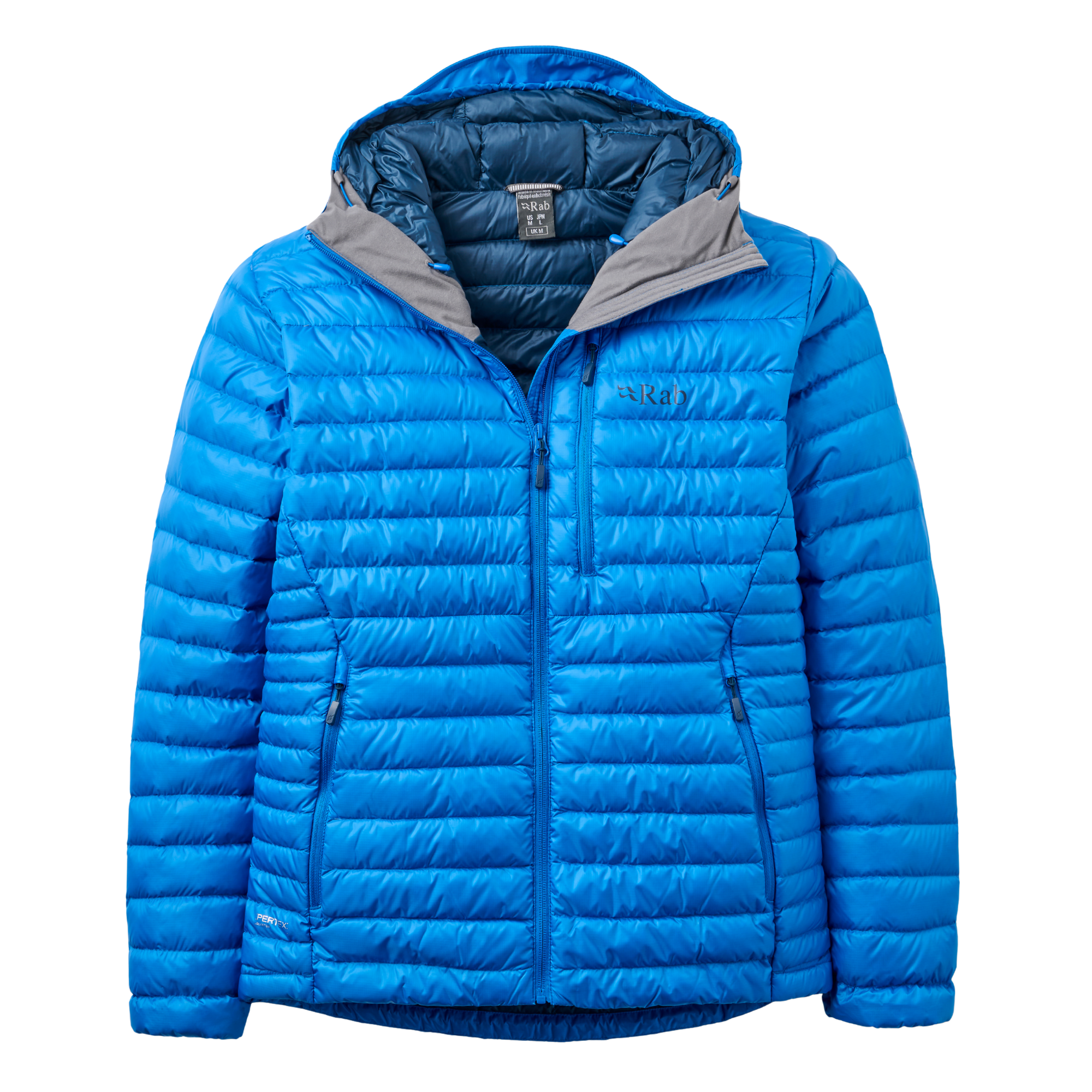 Rab Men's Microlight Alpine Hooded Down Insulated Jacket (Maya Blue)