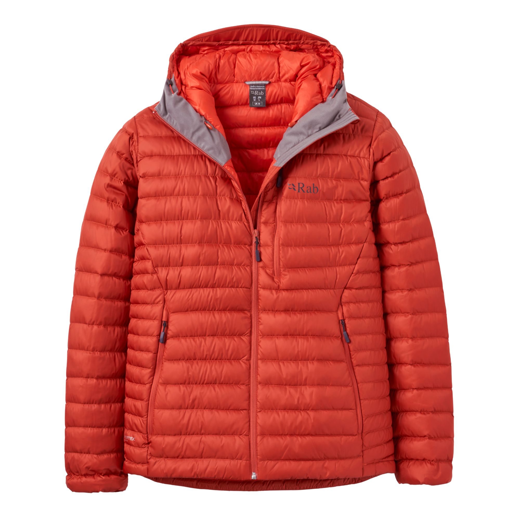Rab Men's Microlight Alpine Hooded Down Insulated Jacket (Tuscan Red)