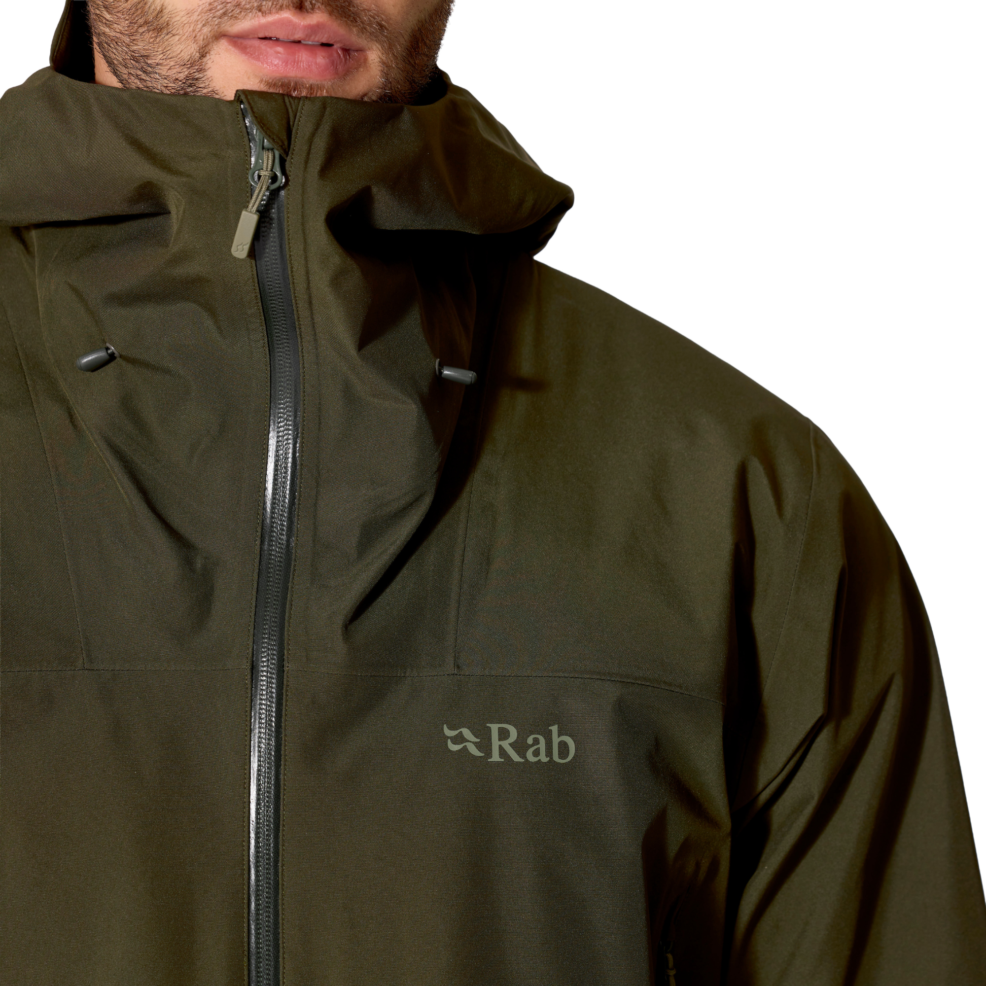 Rab Men's Namche 3L Gore-Tex Waterproof Jacket Army ARM QWI-87