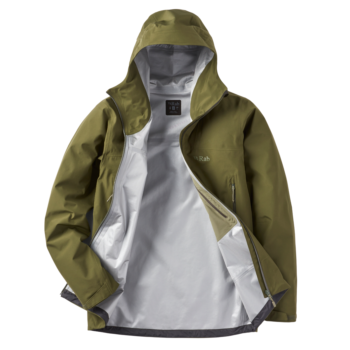 Rab Men's Namche 3L Gore-Tex Waterproof Jacket Army ARM QWI-87