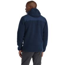 Load image into Gallery viewer, Rab Men's Outpost Full Zip Hooded Fleece (Deep Ink)