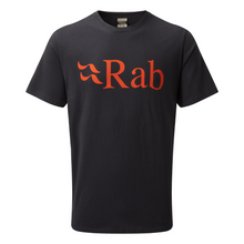 Load image into Gallery viewer, Rab Men's Stance Logo Organic Cotton Short Sleeve Tee (Beluga)