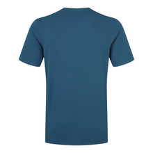 Load image into Gallery viewer, Rab Men's Stance Logo Organic Cotton Short Sleeve Tee (Tempest Blue)
