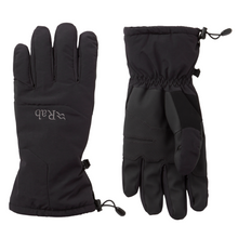 Load image into Gallery viewer, Rab Men’s Storm Waterproof Insulated Gloves (Black)
