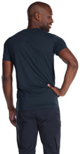 Load image into Gallery viewer, Rab Men's Syncrino Merino Blend Base Layer Short Sleeve Technical Tee (Beluga)