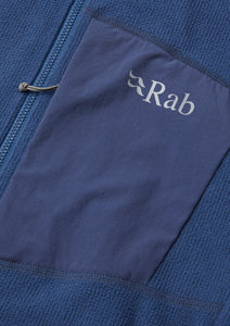 Rab Men's Tecton Full Zip Fleece (Deep Ink)