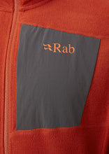 Load image into Gallery viewer, Rab Men's Tecton Full Zip Fleece (Red Clay)